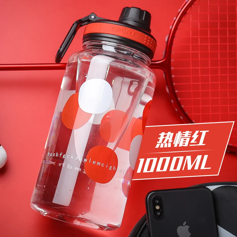 Вместительная емкость для воды пластиковая портативная герметичная Спортивная