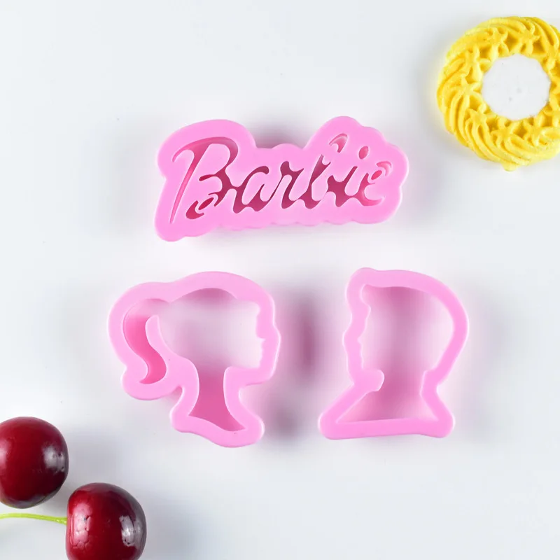 Форма для печенья принцесса Барби форма помадки набор инструментов выпечки