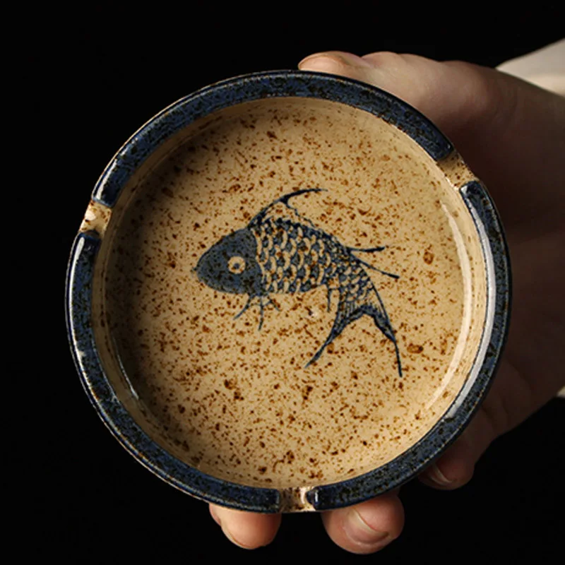 Китайская схема рыбы восстанавливающая старинную керамическую творчество