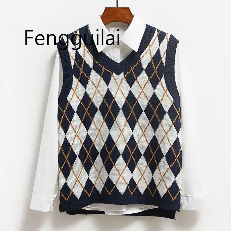 Женская Трикотажная майка без рукавов FENGGUILAI повседневный эластичный пуловер с