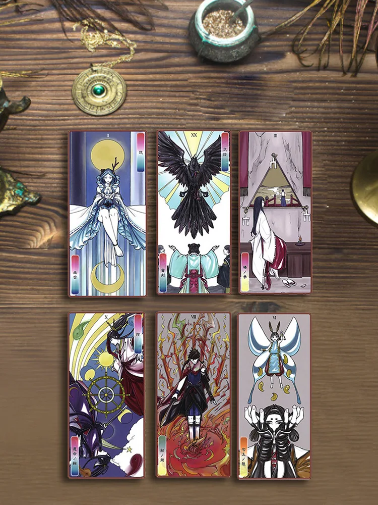 78 шт. карты Таро японская традиционная колода для веселых настольных карт
