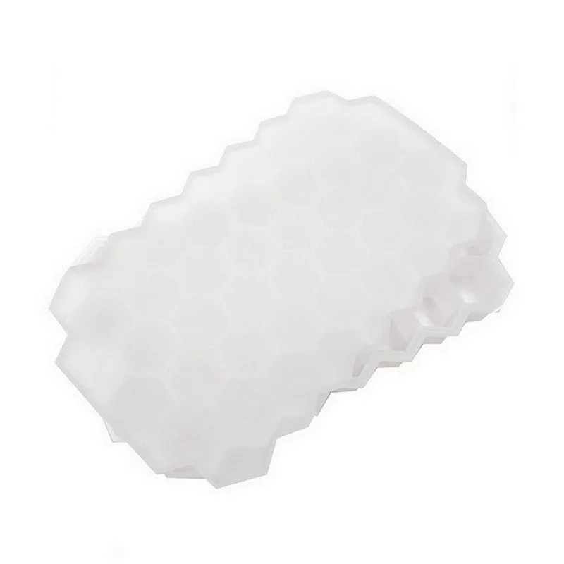 

Dozzlor Honeycomb Ice Cube Trays with Removable Lids Silica Gel Ice Cube Mold BPA Free