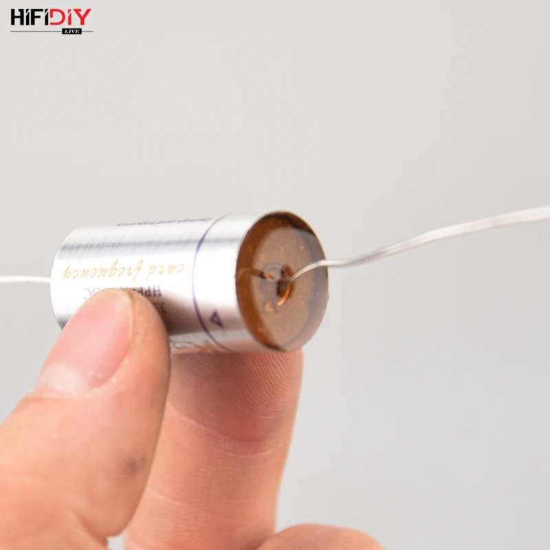 Конденсатор HIFIDIY живое серебро MKP неполярный делитель частоты конденсатор