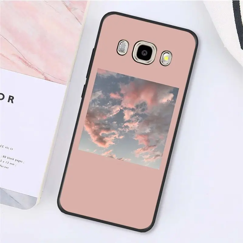 Babaite розовая эстетика песни текст эстетический чехол для телефона Samsung Galaxy J7 J6 J8 J4