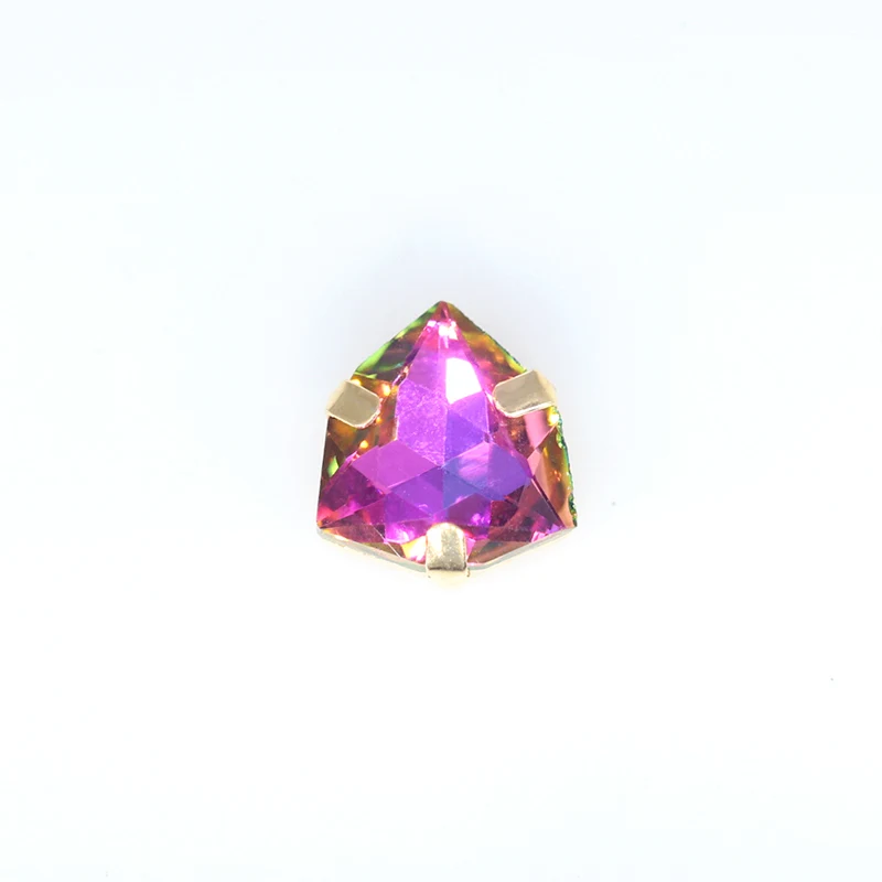 12mm rose flame 12p многоцветный цвет пламени плоское шитье стекло, кристалл, камень пришить стразы драгоценности Позолоченные Кнопки DIY аксессуары для одежды - Цвет: 12mm rose flame