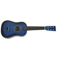 hot irin mini 23 inch basswood 12 frets 6 string acoustic guitar with pick and strings for kids beginners