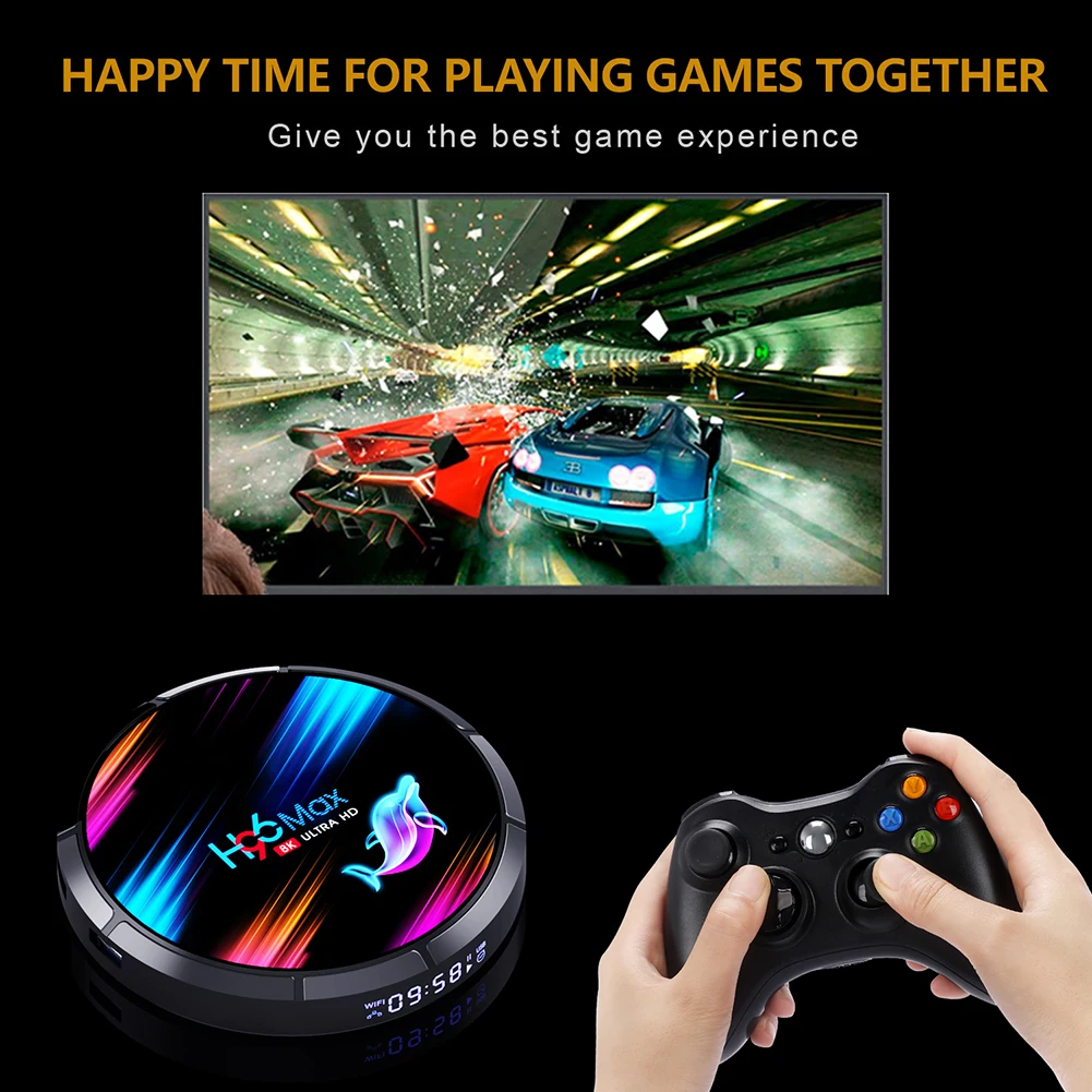 H96 MAX X3 Android TV Box 9.0 4GB 64GB S905X3 1080P H.265 4K Google Store Netflix Youtube H96MAX 4G 128G Smart box | Электроника