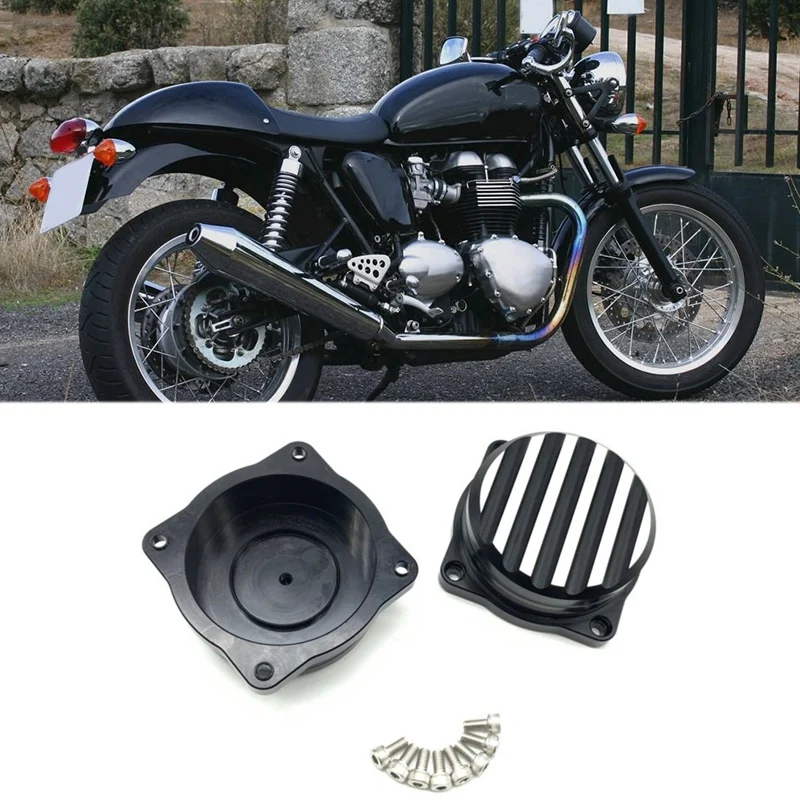 Мотоцикл с ЧПУ впрыска крышка карбюратора для Triumph Bonneville скремблер Thruxton 900 2008 2015