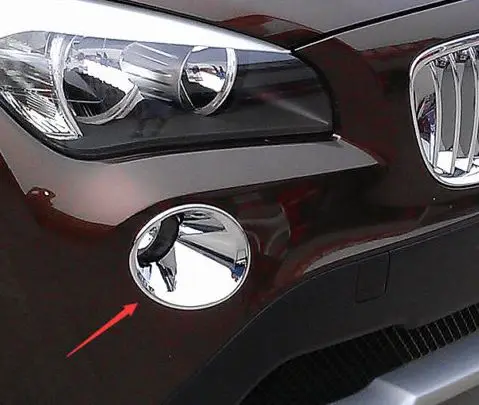 Хромированный передний противотуманный светильник покрытие для моделей BMW X1 E84