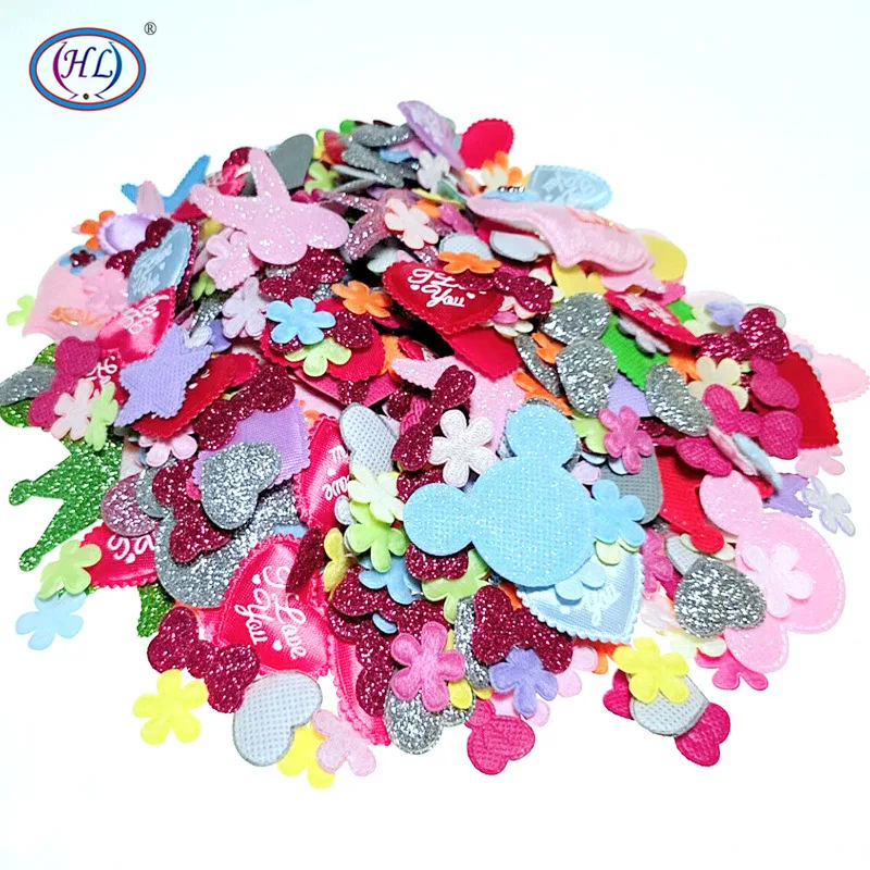 50 шт./200 шт. декоративные фетровые аппликации|Принадлежности для рукоделия| |