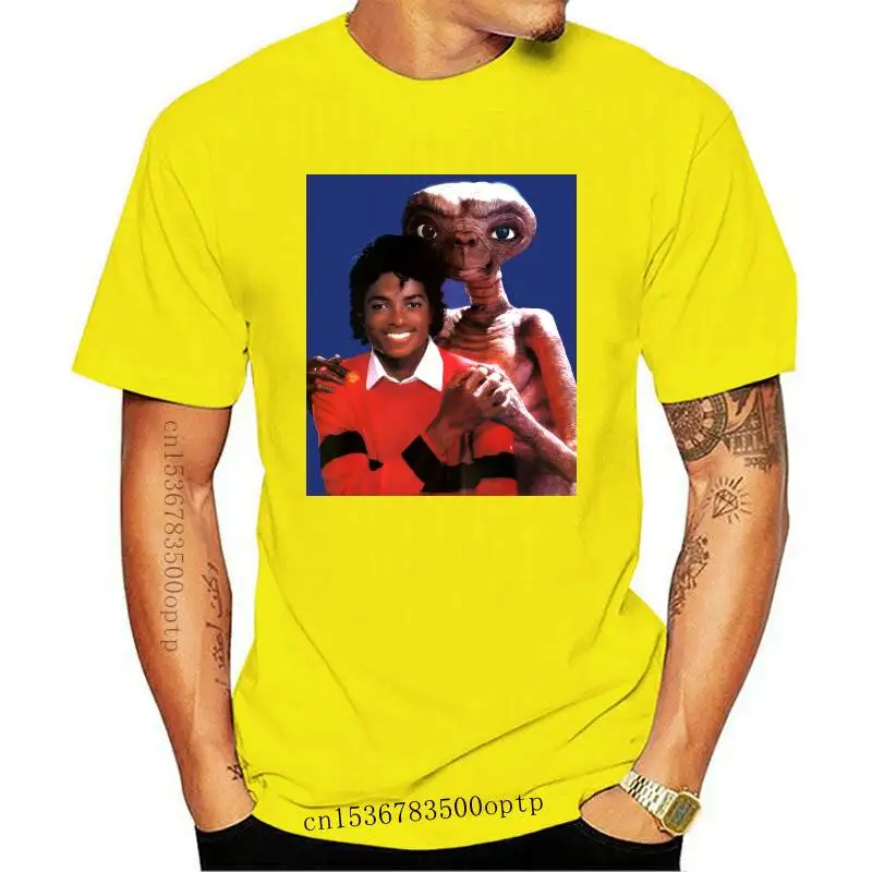 

Michael Jackson With VS E.T. ET Funny T-shirt Vest Tank Top Men Women Unisex 447(1)