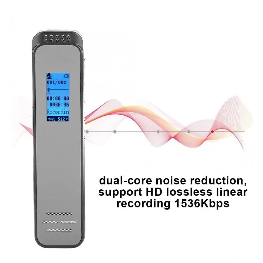 8 ГБ Высокое разрешение без потерь качество звука портативный аудио рекордер