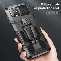 thickened frosted hard travel phone case for iphone 7 8 plus 13 11 promax 12 mini x xr xs max 6 s bracket magnetic cover