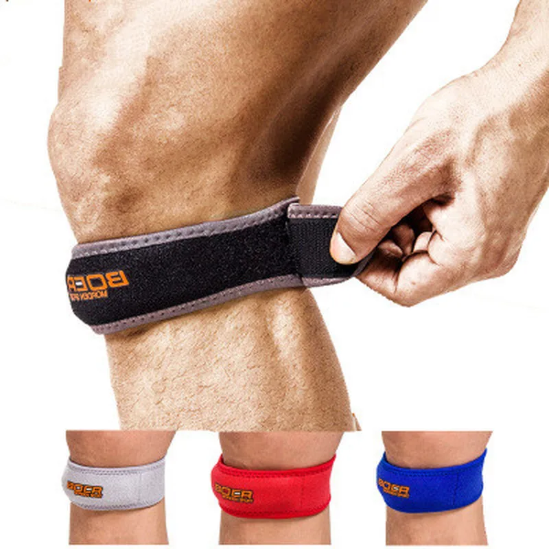 1 шт. регулируемая коленная чашечка поддержка для сухожилий ремешок опора