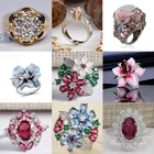Женское кольцо с фианитами, свадебный подарок, элегантное кольцо принцессы с кристаллами, Z4K822