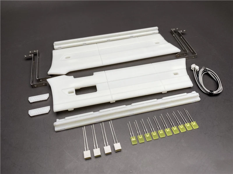 боковая панель с светильник