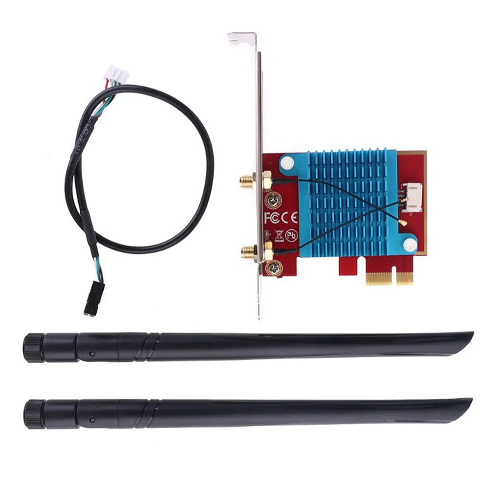 

1 компл. Компьютерный PCIE WiFi PCIe 1X к M.2 NGFF E-key беспроводной адаптер