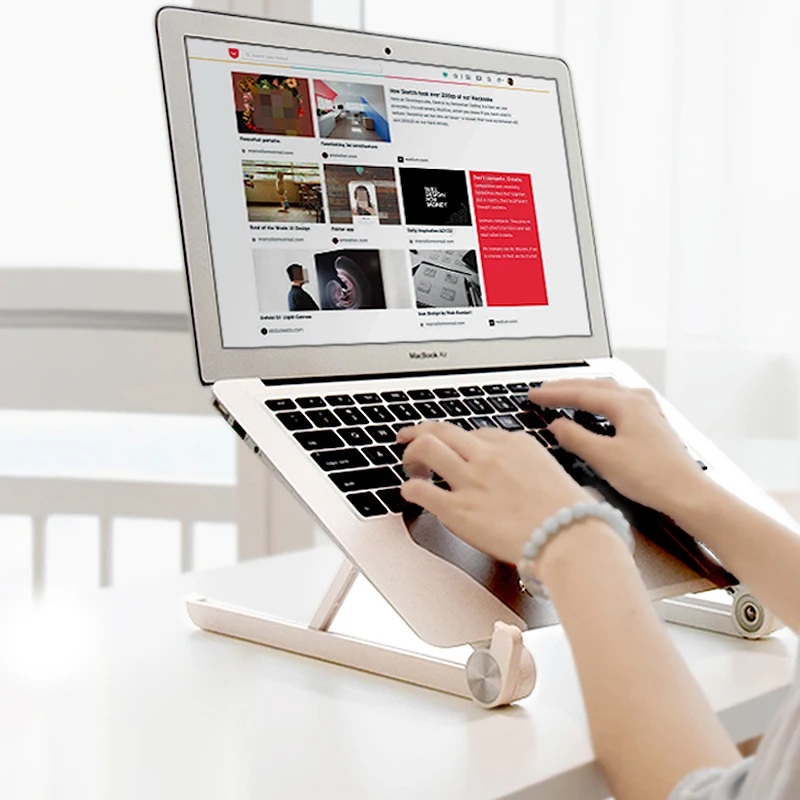 Держатель для ноутбука монитор macbook подставка для ноутбука аксессуары портативный опорный кронштейн