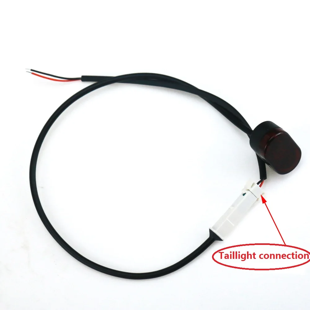Cable and taillight Подходит для Xiaomi M365 Батарея хвост светильник кабель Smart Электрический Скутер Складной монтажная плата светодиодный фонарь светильник кабель M365 часть - Цвет: Cable and taillight