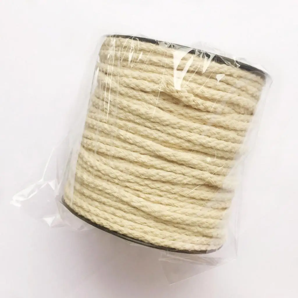 50 метров плетеный шнур из 100% натурального хлопка Многофункциональный для