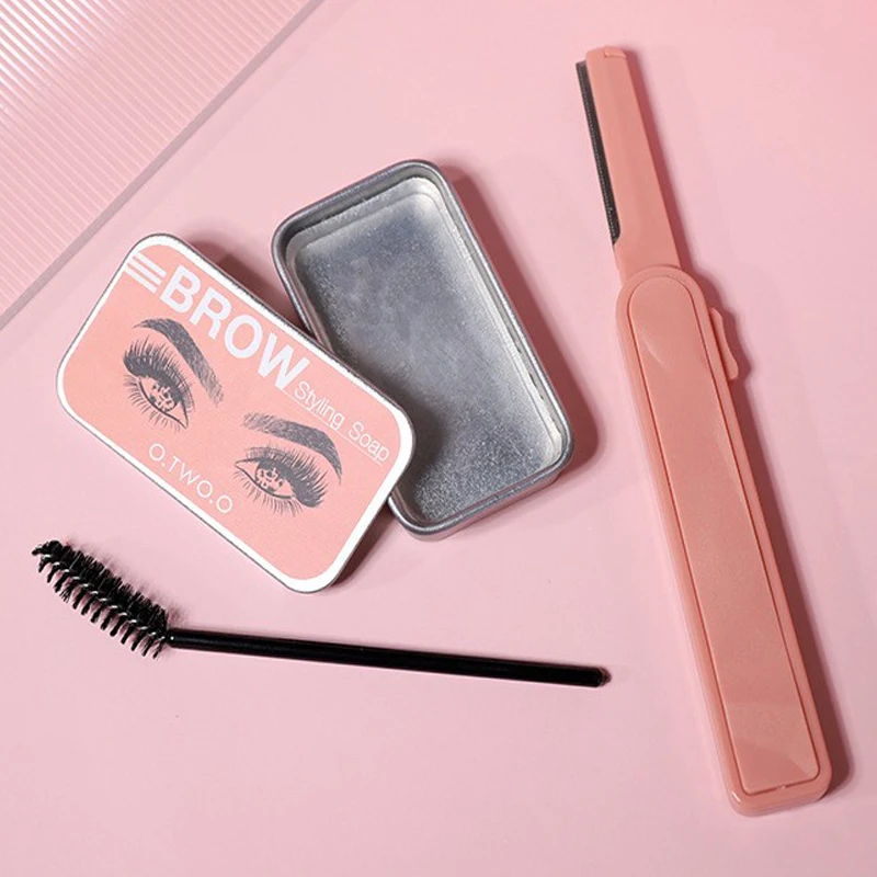 Гель для укладки бровей водостойкие долговечные 3D пернатые дикие крем скребок