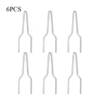 6 шт для выжигания по дереву и коже провода Советы Высокое сопротивление нагревательного провода ручка набор для всей поверхности головы Никель хромового сплава дровяная печь машина пирографии Запчасти