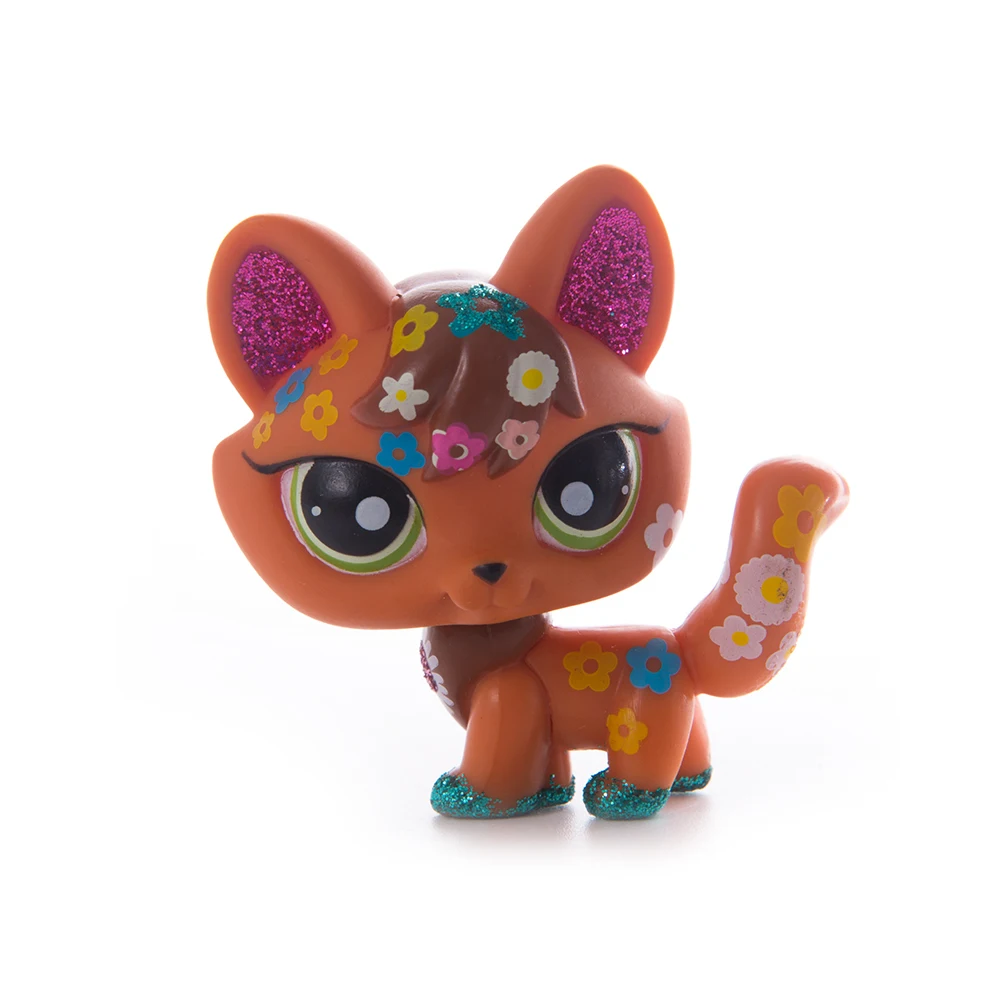 Игрушка LPS Pet Shop маленькая кошка с короткой шерстью Такса овчалка ПВХ мультяшная