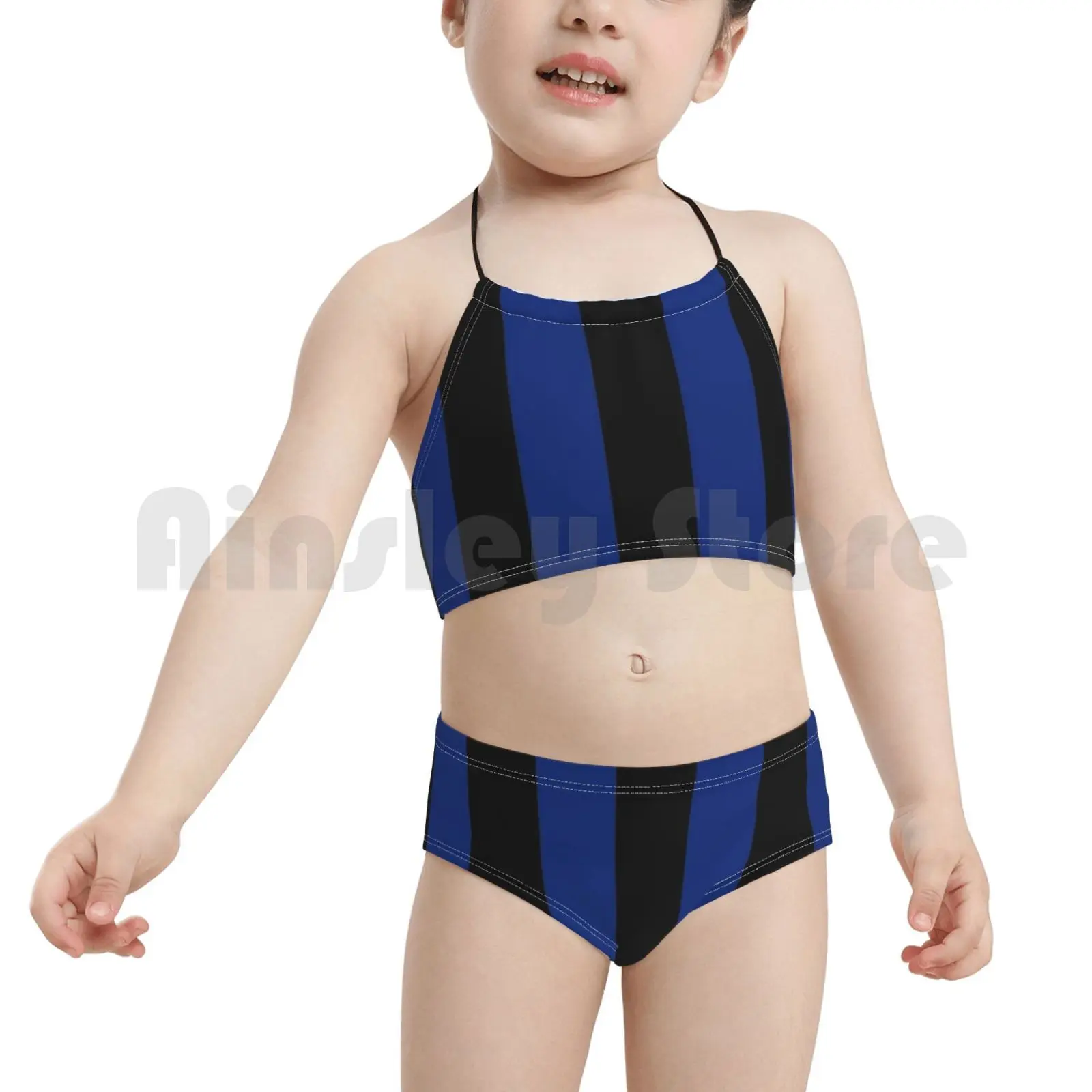 Купальник-бикини с высокой талией и узором | Женская одежда