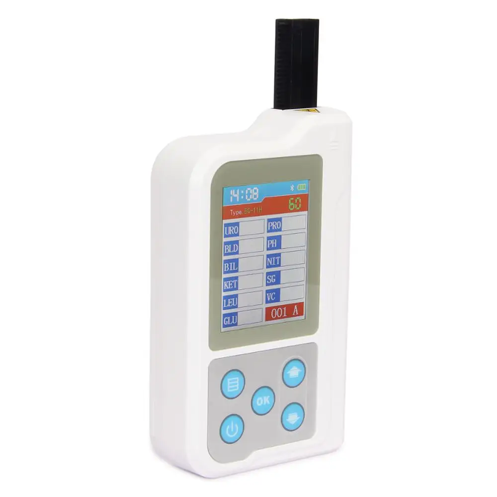 Анализатор мочи BC401 с bluetooth 2 4 дюйма ЖК-монитор микроusb 11 тестовых параметров + 100