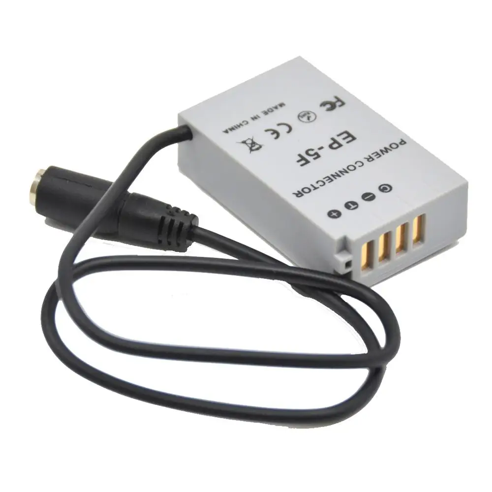 Адаптер питания для камер Nikon 1 J5 1J5 EP 5F EP5F DC EN EL24 ENEL24 подходит eh5 eh5a|dummy battery|battery