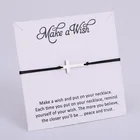 Браслеты из нержавеющей стали с шармами-крестиками для лучших друзей, любимых женщин, мужчин, унисекс, для девочек, регулируемые ювелирные изделия, рождественский подарок, Прямая поставка