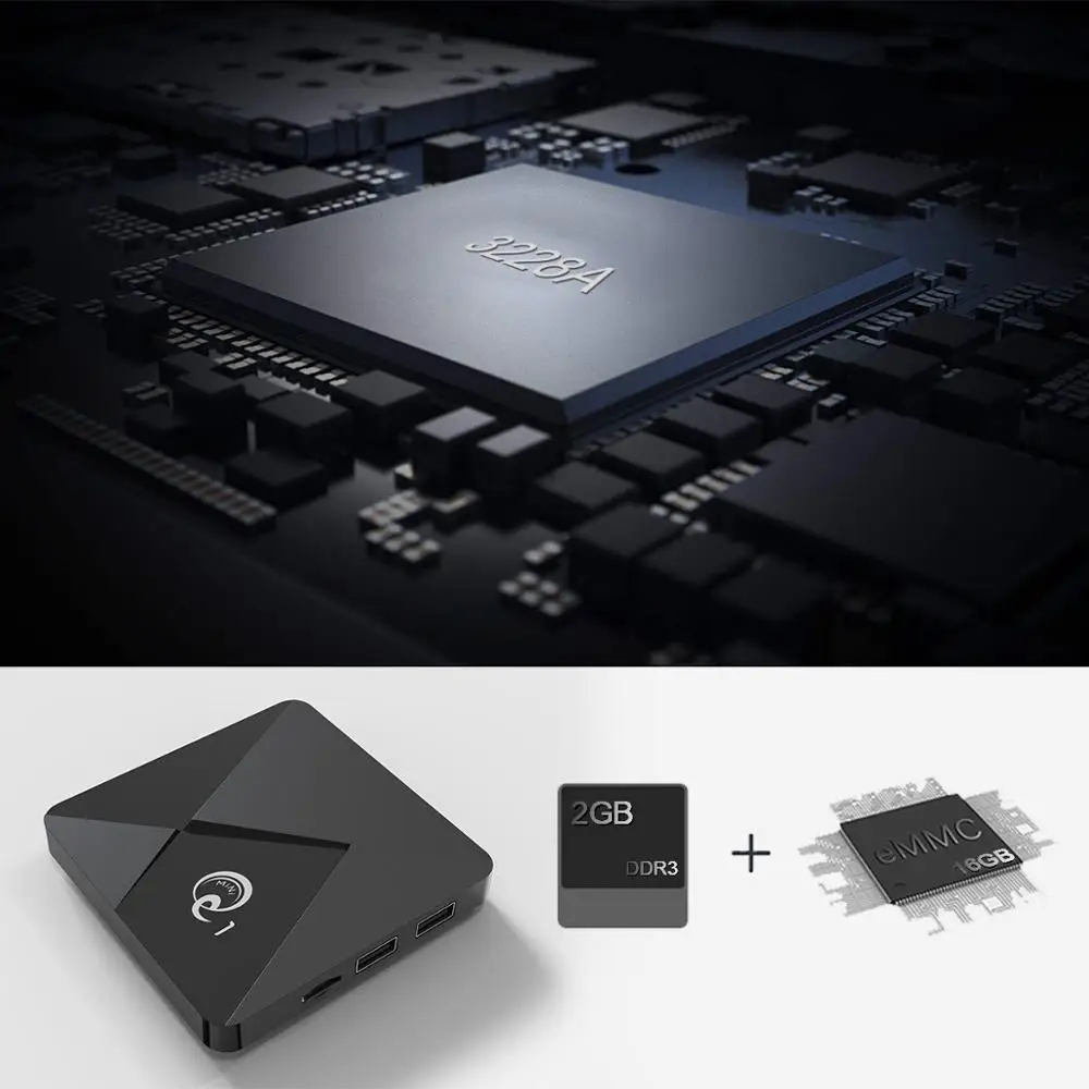 ТВ-приставка ZKMAGIC Q1Mini Android 9 0 Rockchip RK3328 2 + 16 ГБ Wi-Fi 4 | Электроника