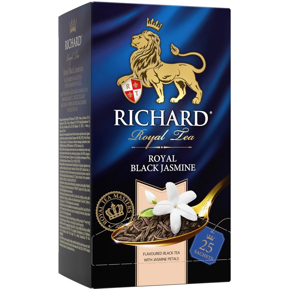 Чай Richard &quotRoyal Black Jasmine&quot черный ароматизированный 25 сашет |