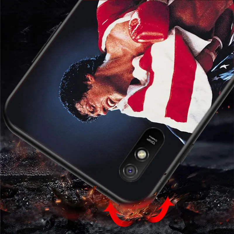 

Rocky Balboa For Xiaomi Redmi K30S K30 K20 10X Pro Ultra 9 9I 9A 9C G0 8 8A 7 7A 6 6A 5 5A 4X S2 Phone Case