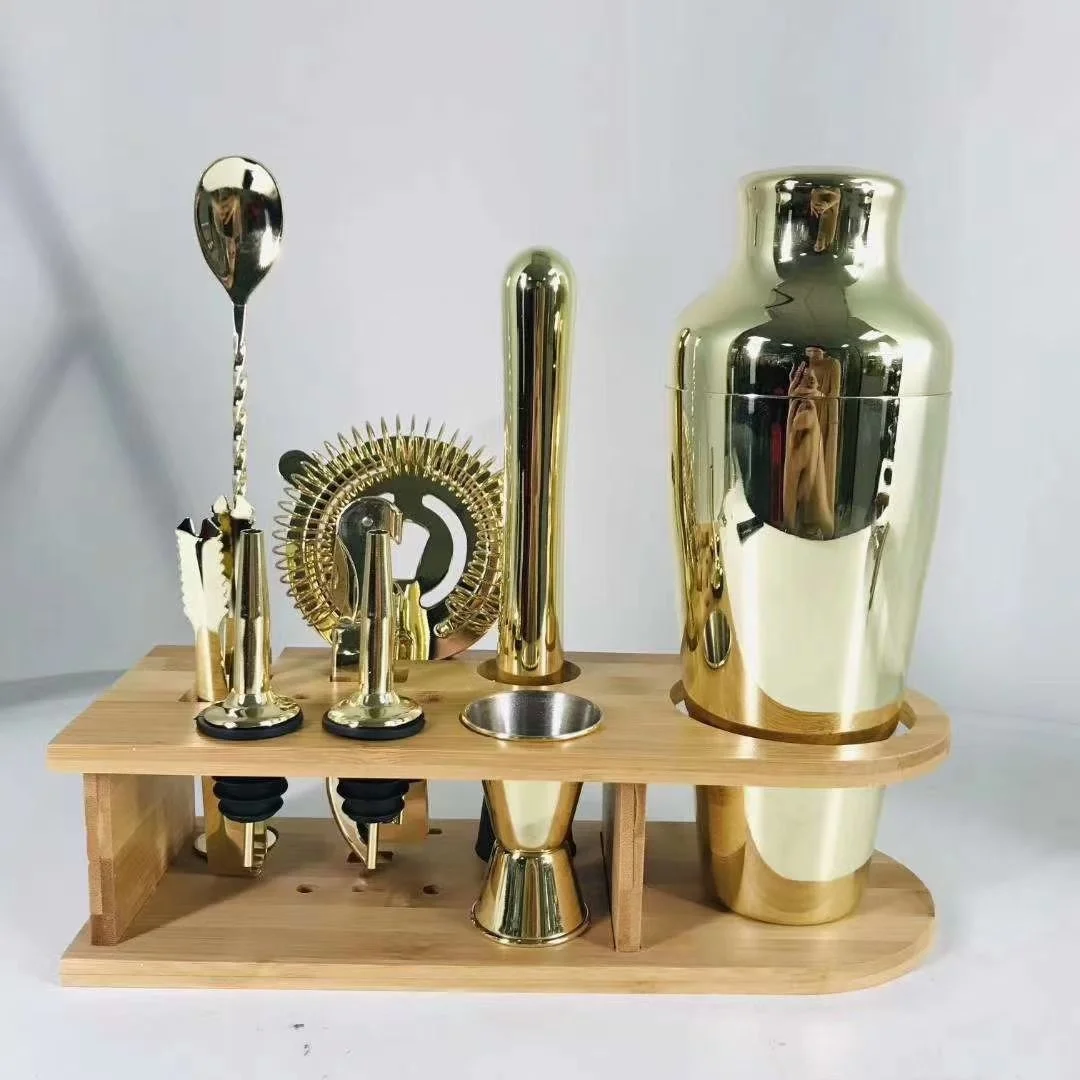 

Bartender Kit Stainless Steel Cocktail Shaker Barware Set
