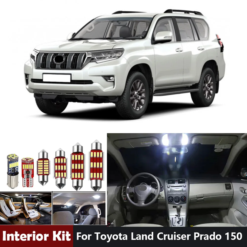 17 шт. Canbus светодиодные лампы для освещения салона автомобиля посылка комплект