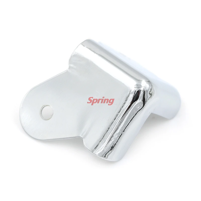 

Hot 8pcs/Set Iron Protectors Cabinet Guitar Amplifier Part Decorative Feet Leg Brackets For Speaker Silver Black Color