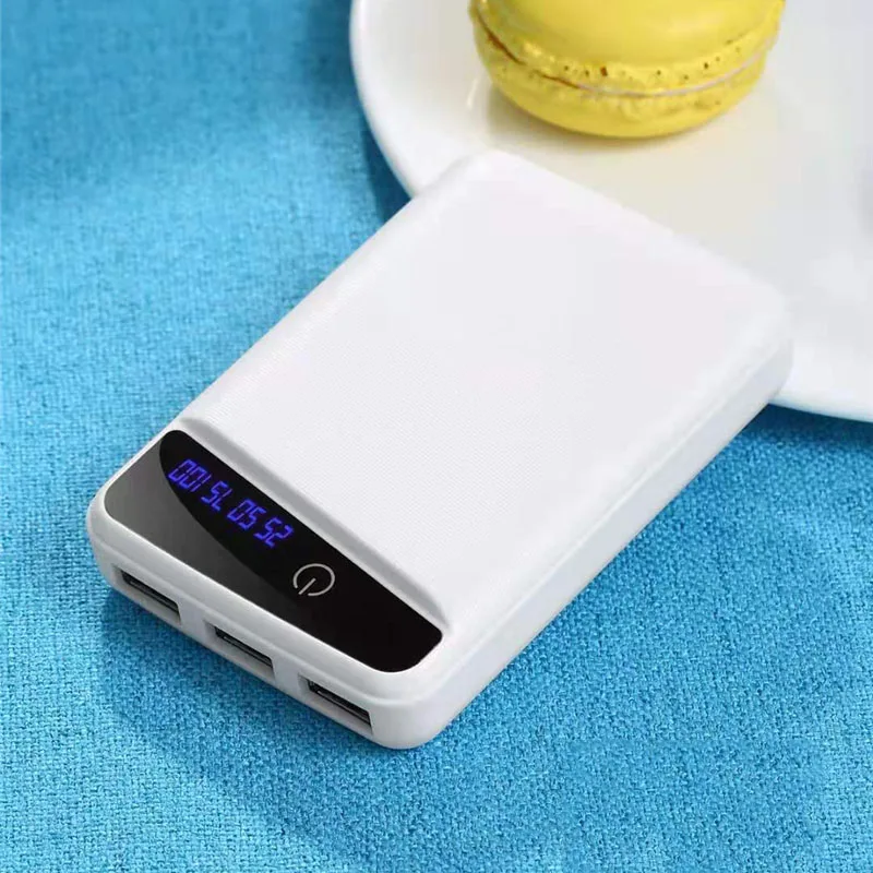 3 шт. 18650 зарядное устройство для аккумулятора чехол внешнего DIY Box USB порта новое