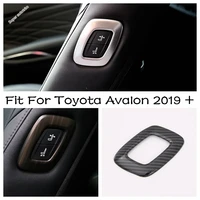 lapetus the co pilot side seat adjustment button switch frame cover trim 1pcs for toyota avalon 2019 2022 accessories interior
