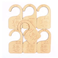 art mind baby carving crafts wood baby wardrobe dividers from newborn to 24 month