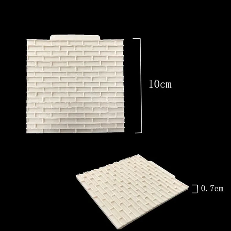 Силиконовая форма для торта в форме стены кухонная выпечки шоколадной глины