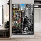 Граффити Бэнкси, Художественная Картина на холсте, настенный художественный плакат и принты, современная улица, домашний декор, картина для гостиной