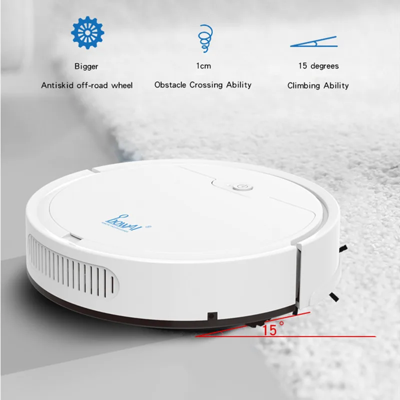 2020 обновления умный робот пылесос 2000Pa приложение Дистанционное Управление дома