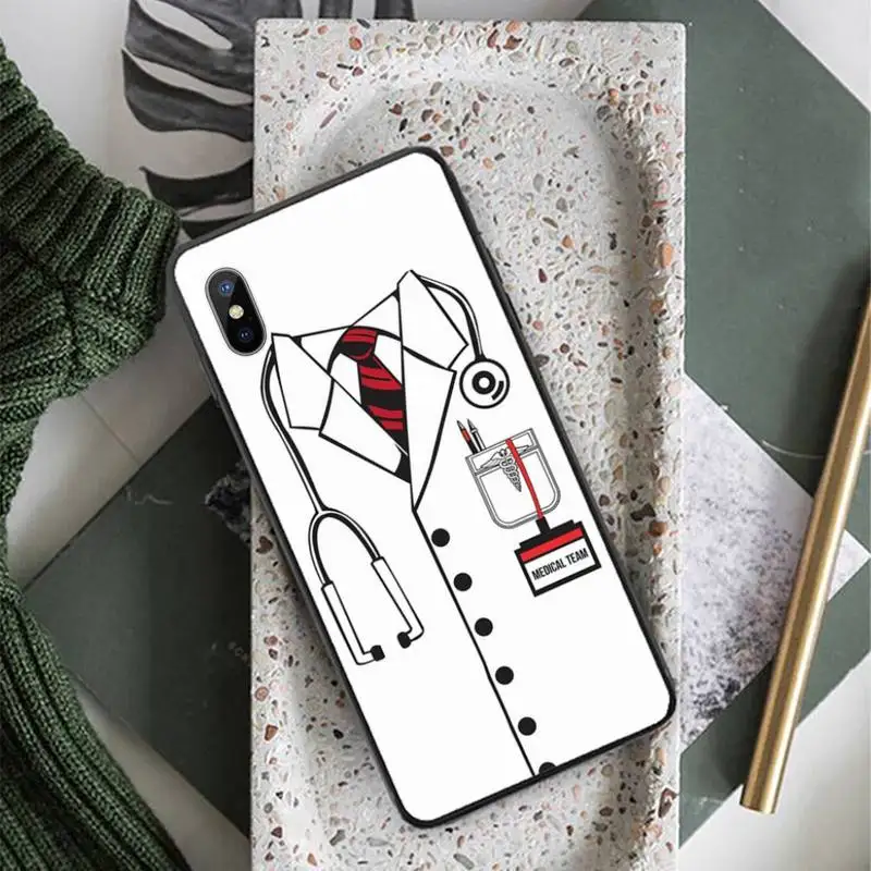 

medical nurse health medicine art Phone Case for iPhone 11 12 pro XS MAX 8 7 6 6S Plus X 5S SE 2020 XR