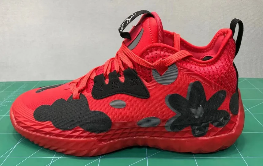 

2021 new 5 generation basketball shoes white color black color cherry powder sneakers men size 40-46