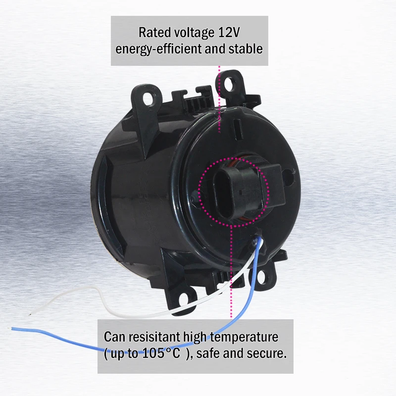 Cawanerl 2 шт. автомобиль передний светодиодный лампы Противотуманные фары