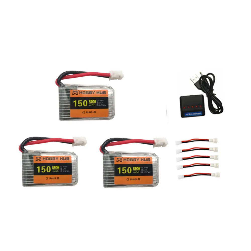 H36 3 7 V 150mAh литий полимерный Батарея для Eachine E010 E011 E012 E013 Furibee F36 запасные части