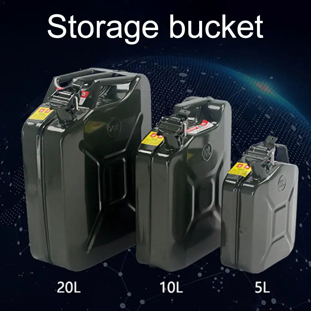Портативный газовый бак утолщенный масляный дизельный барабан для автомобиля 5л