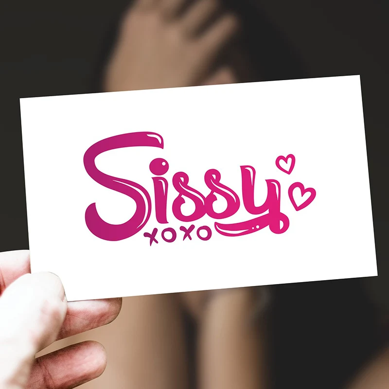 

Sissy - cuckold Fake Adult Temporary Tattoo