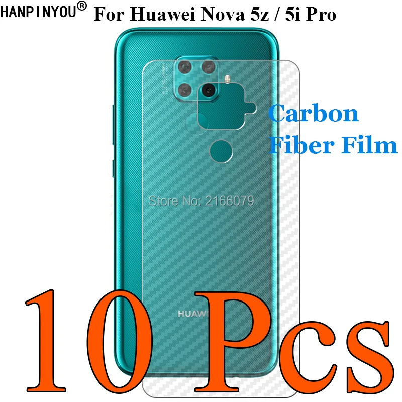 10 шт./партия для huawei Nova 5z/5i Pro 6 26 &quot3D ультра тонкая прозрачная задняя пленка из